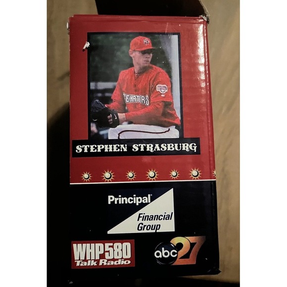 Harrisburg‎ Senators #37 Stephen Strasburg Bobblehead - Picture 1 of 10